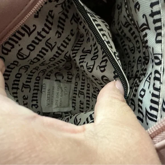 JUICY COUTURE Crossbody Satchel - Pink Dusty Blush - Picture 9 of 9